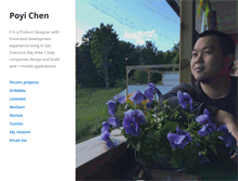 Tablet Screenshot of poyichen.com